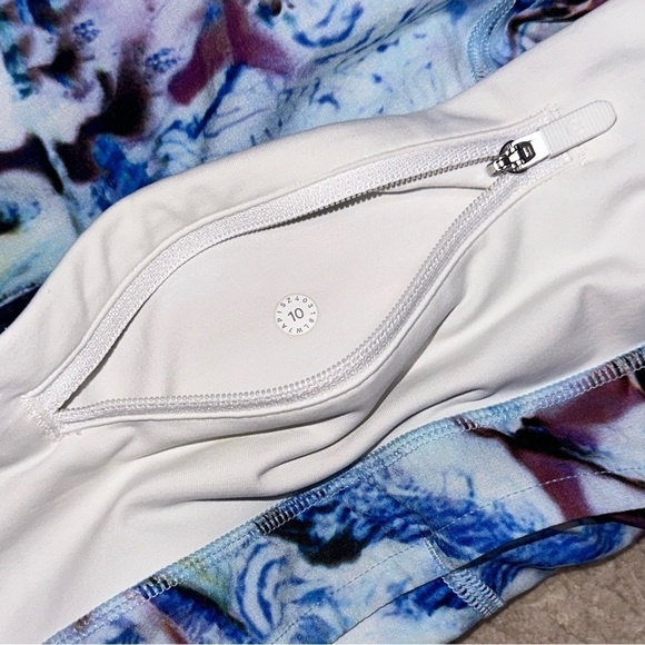 Lululemon Run Times Low Rise Short II 4" / Exposure Crystallize Multi White 10 - Picture 10 of 10